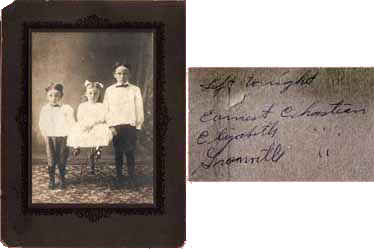 Earnest, Elizabeth, & Granville Chastain